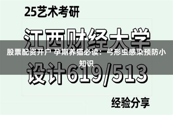 股票配资开户 孕期养猫必读：弓形虫感染预防小知识